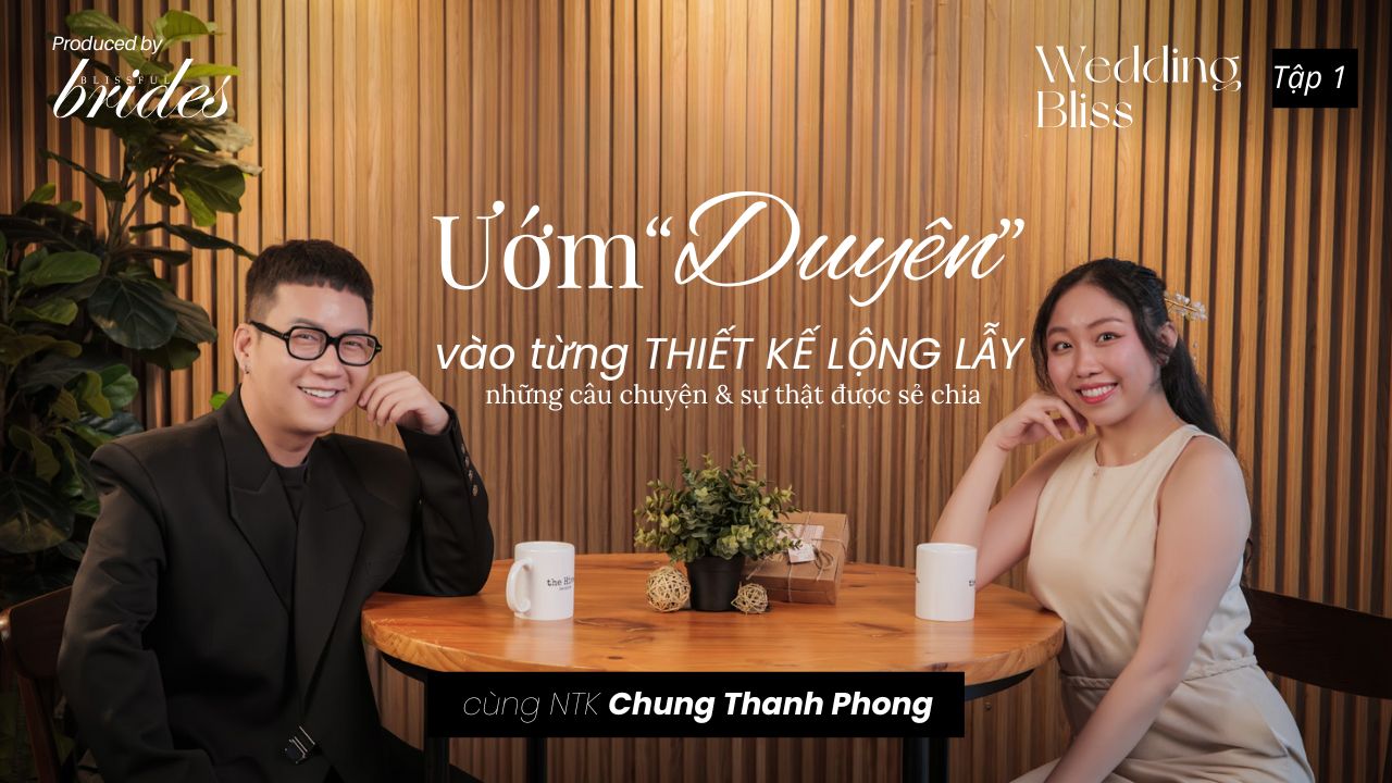 Chung Thanh Phong chữ Duyên trong từng Thiết kế lộng lẫy
