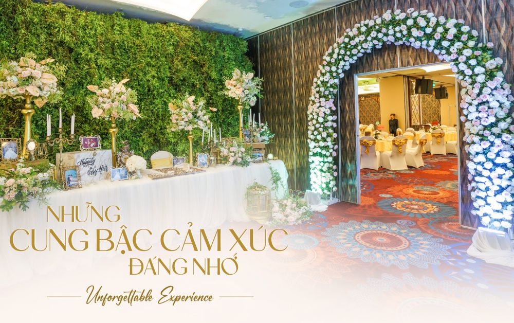 Một khung cảnh đám cưới diễn ra tại Windsor Plaza