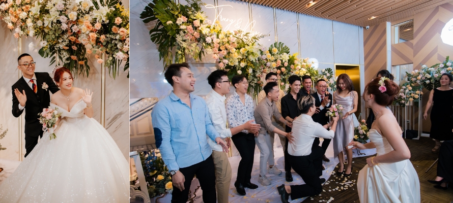 Khách mời và dâu rể hết mình vì mọi thứ đều đã có đội ngũ Callary hỗ trợ