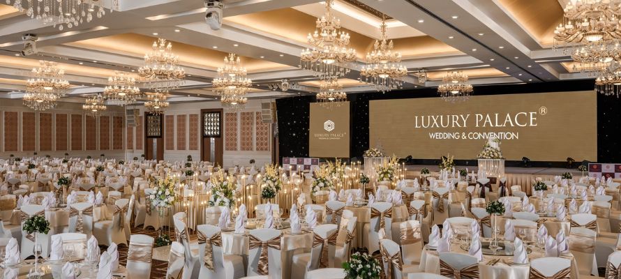 Sảnh Diamond có sức chứa ấn tượng tại Luxury Palace