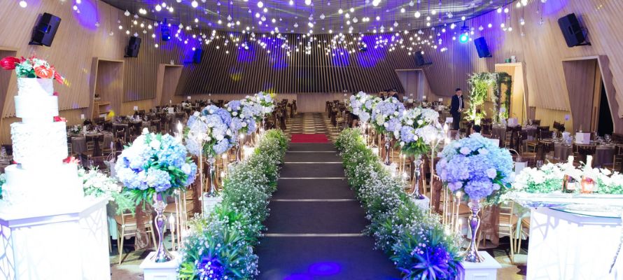 Sảnh Mercier lung linh với những ánh đèn huyền ảo