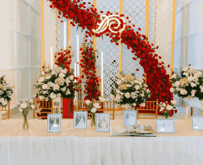 Phong cách trang trí, concept nhà hàng tiệc cưới Đông Phương